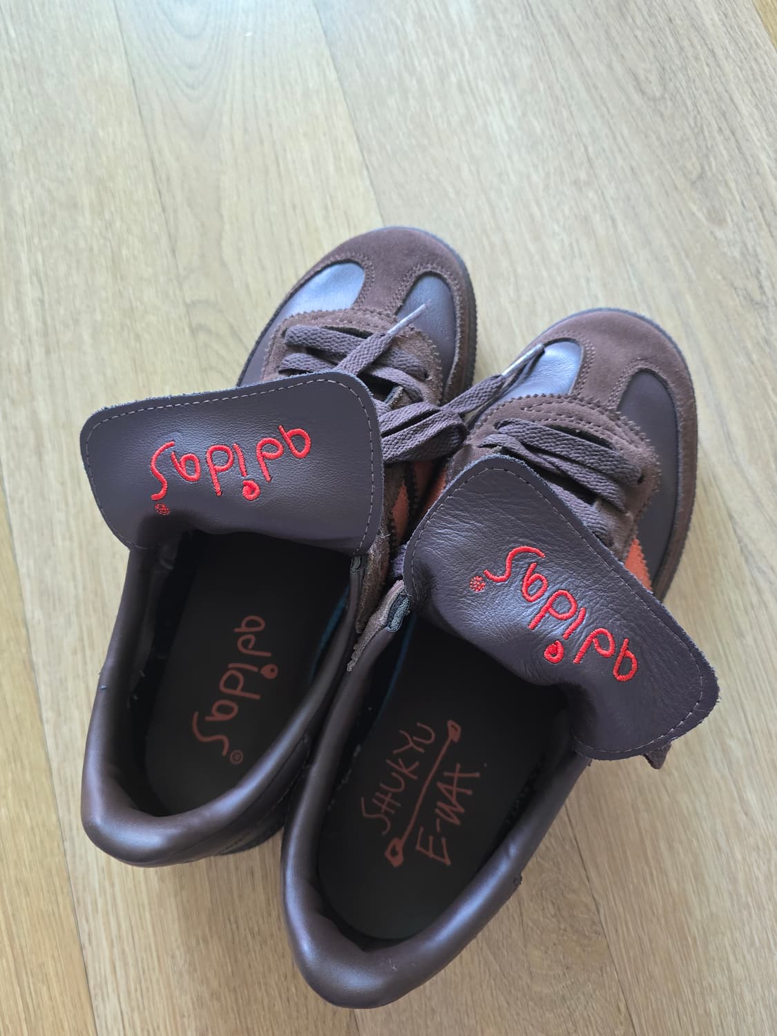 240 아디다스 핸드볼 스페지알 브라운 상품이미지4