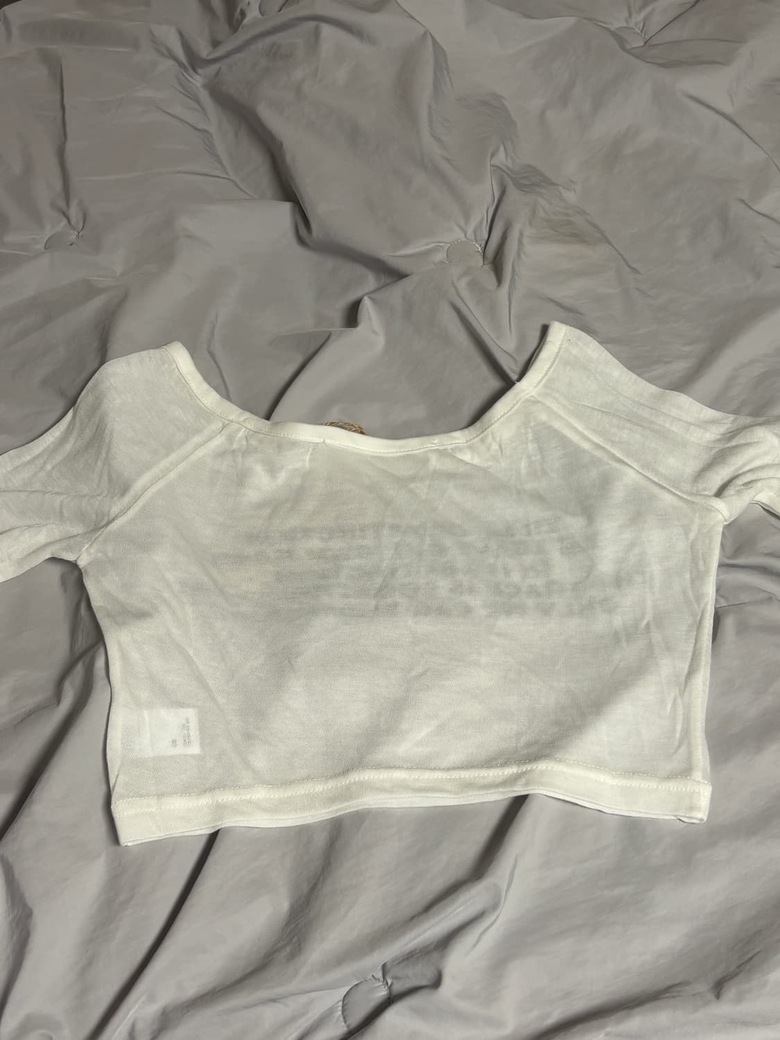 보헤미안서울 크롭 프린트 롱 슬리브 상품이미지5