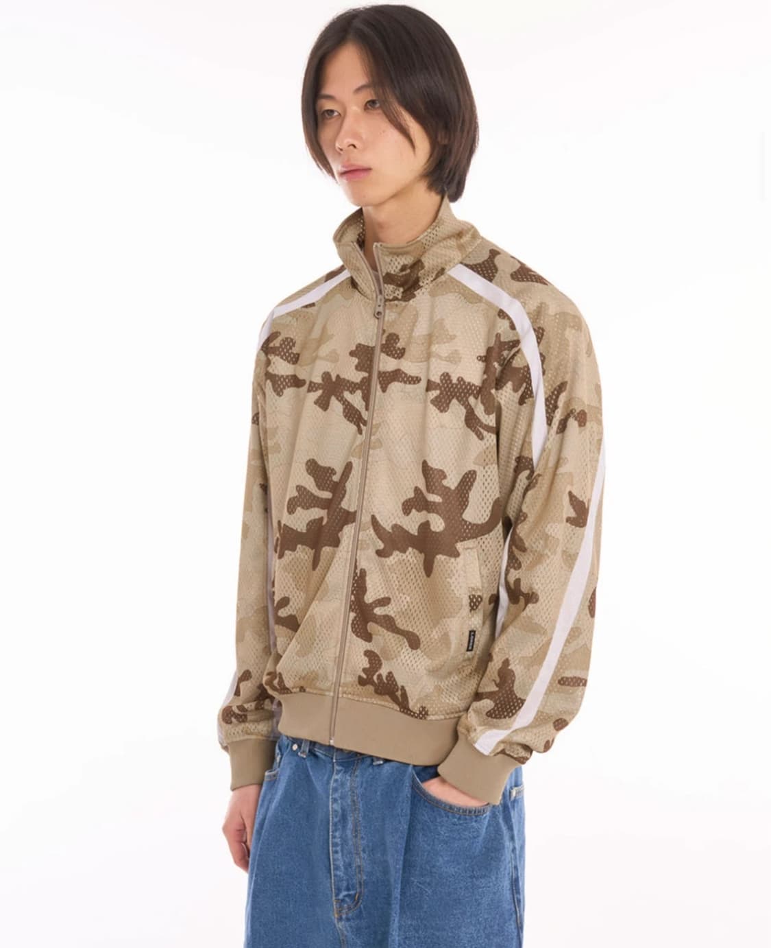 로어즈 카모 트랙 재킷 상품이미지2