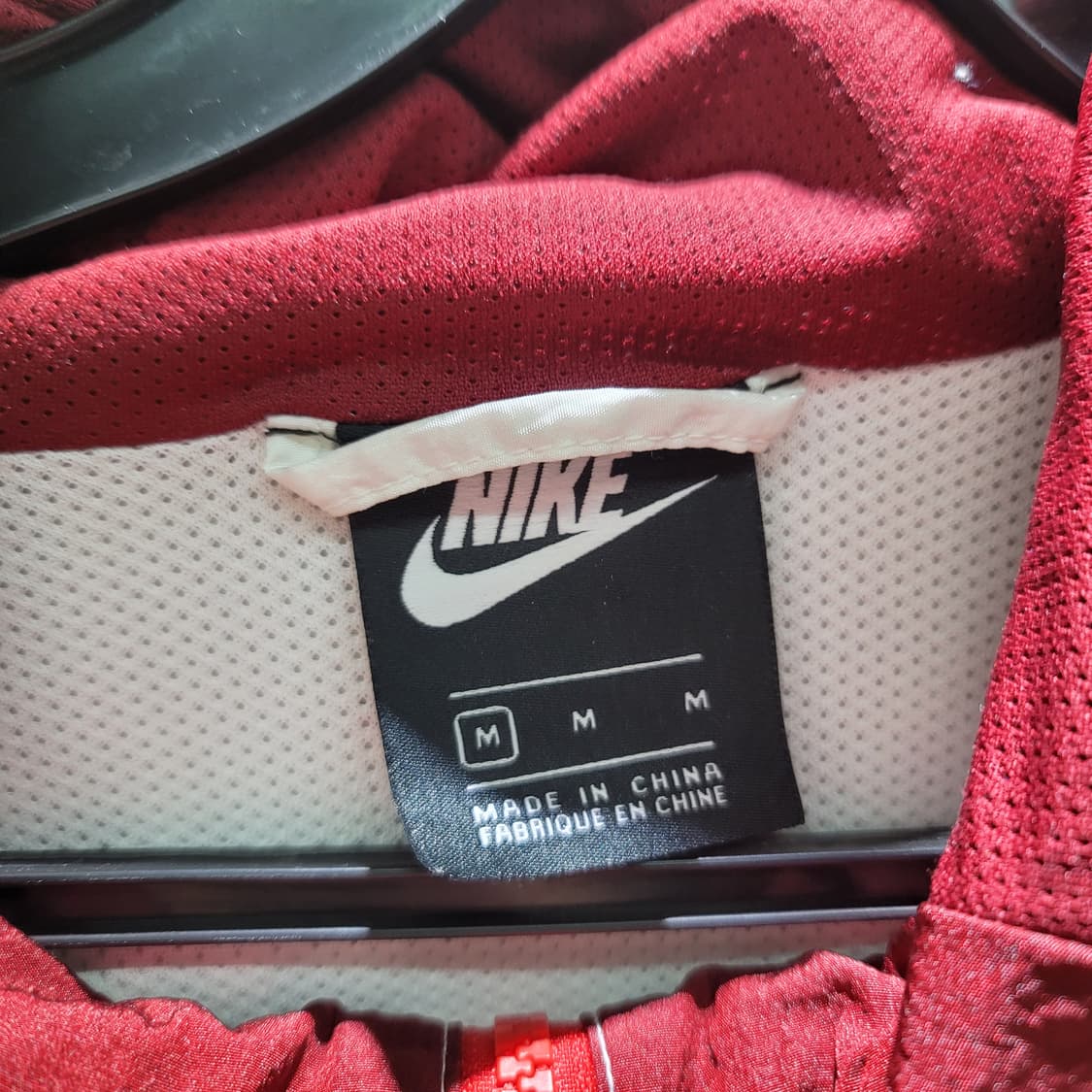 나이키 우스시 아노락 레드 상품이미지3