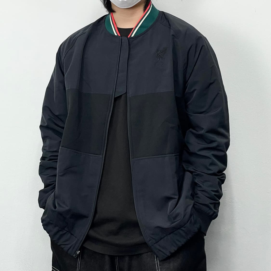 XL 나이키 스우시 오버사이즈 리버풀 바람막이 자켓 상품이미지1