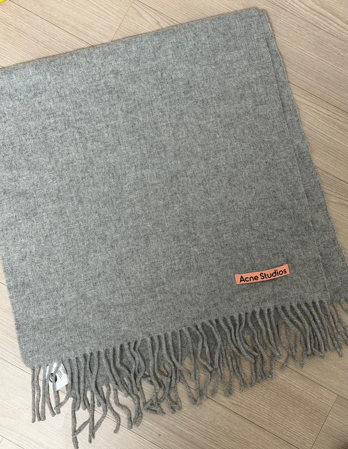 아크네스튜디오 네로우 머플러 라이트그레이 상품이미지2