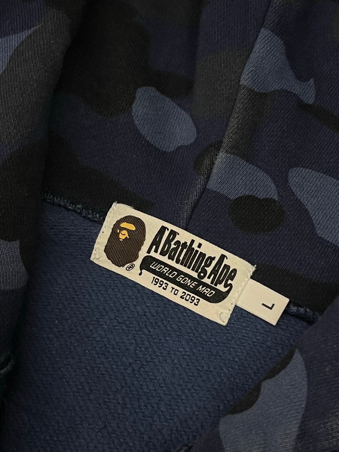 베이프 프론트 샤크자수 청계 L 상품이미지4