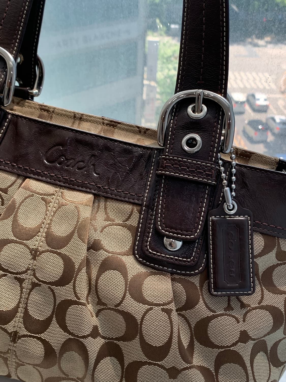 [S급] Coach Vintage Brown Shoulder Bag 상품이미지4