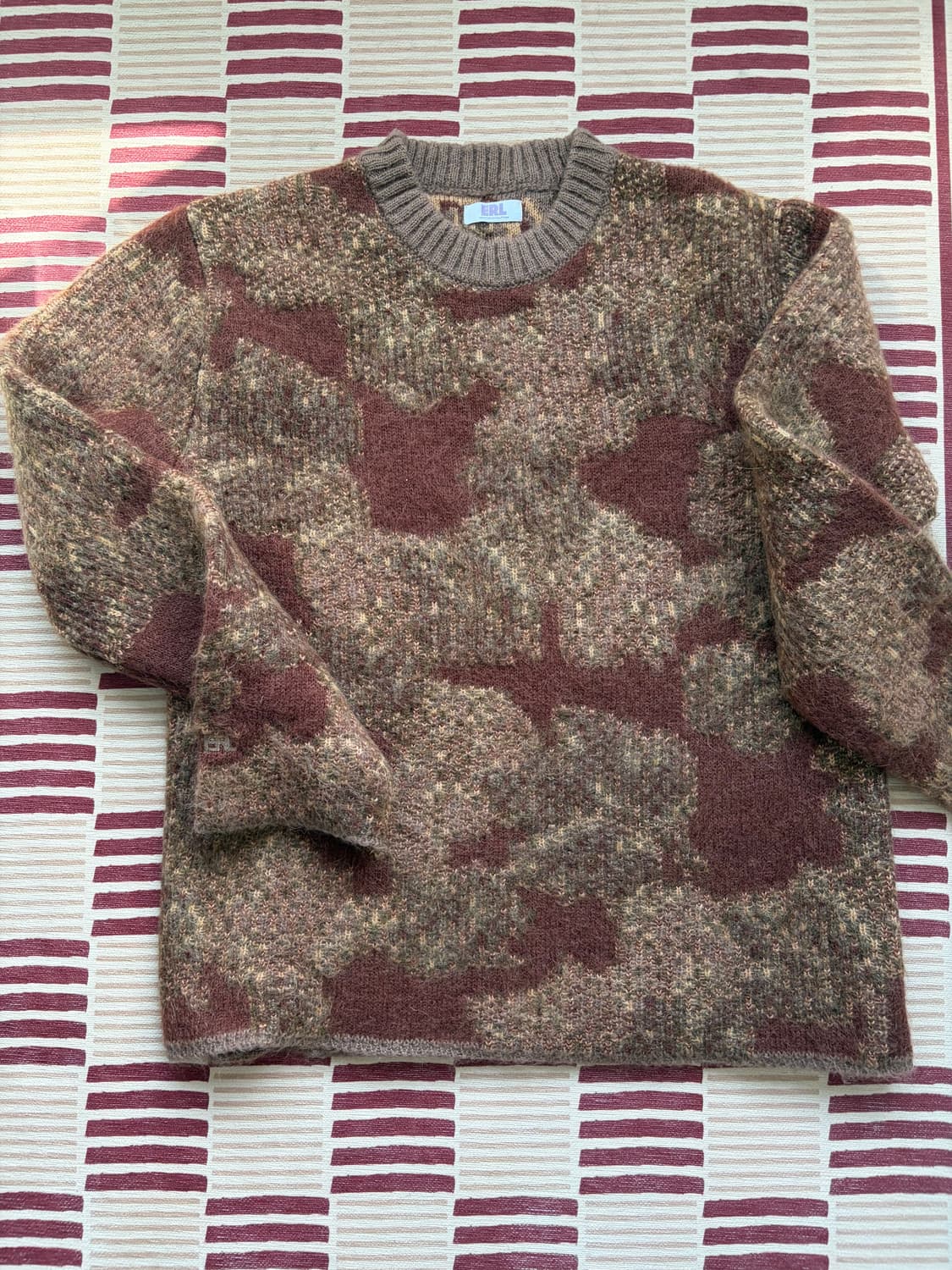 Erl 모헤어 자카드 니트 상품이미지1