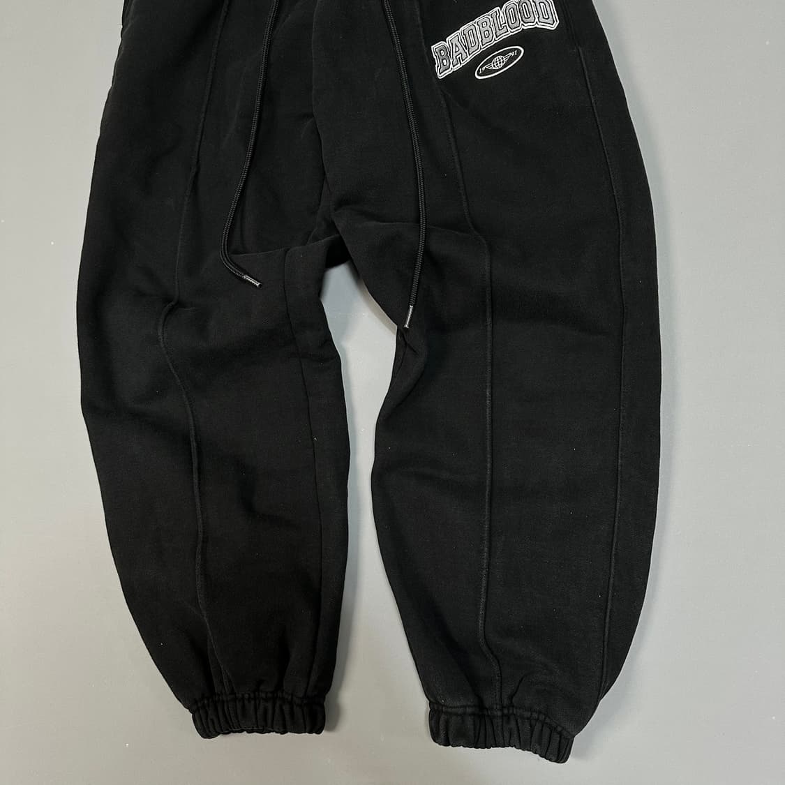 배드블러드 오버핏 조거팬츠 블랙 S [020906] 상품이미지3