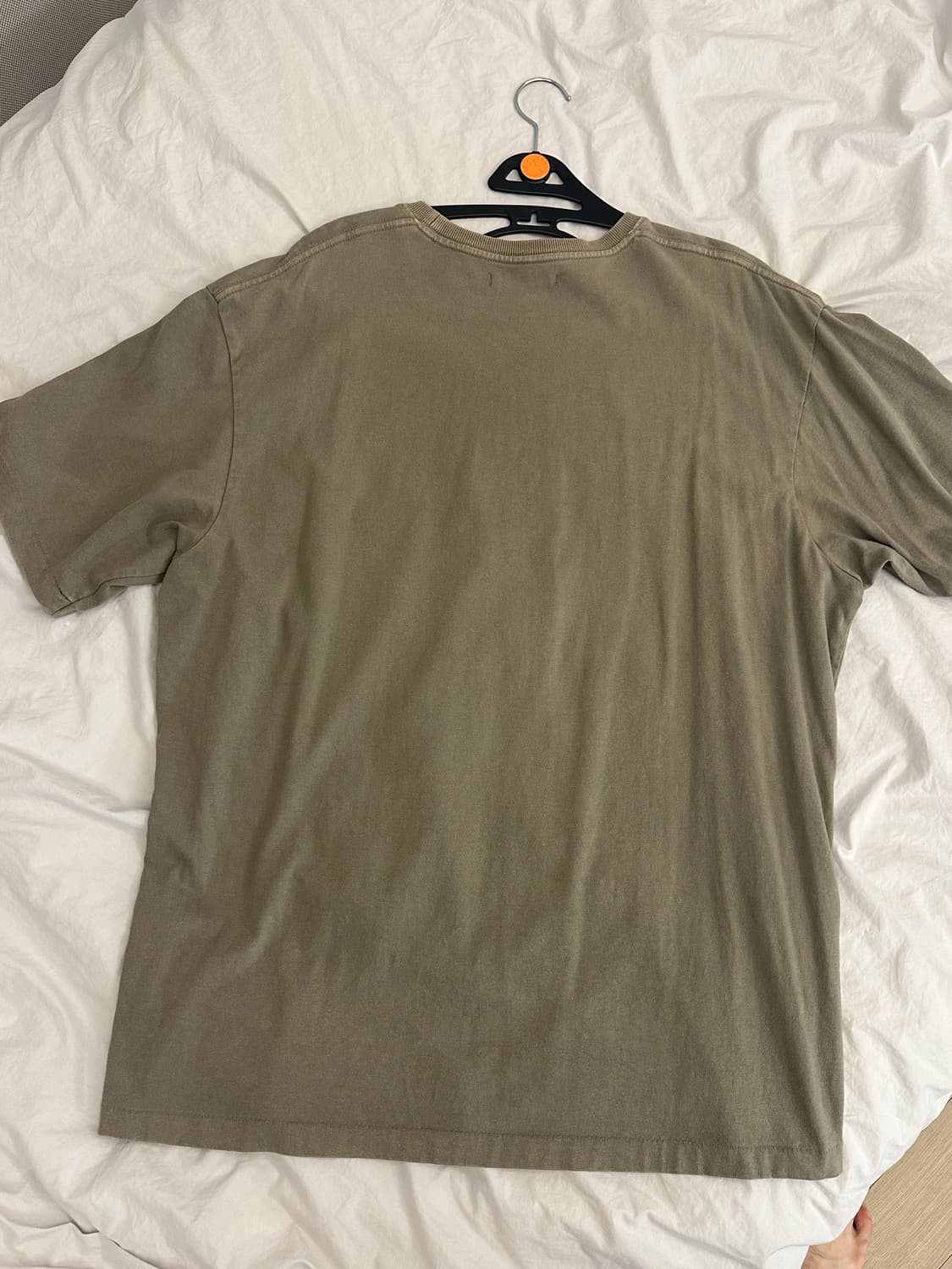 [3] 해칭룸 Bone Tee 워시드 올리브  상품이미지2