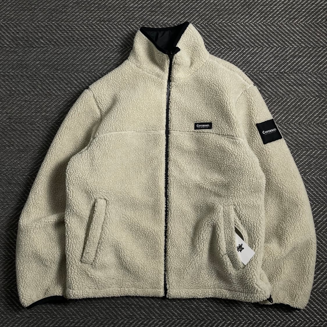 커버낫 빅로고 리버시블 플리스 자켓 o 4279 상품이미지1