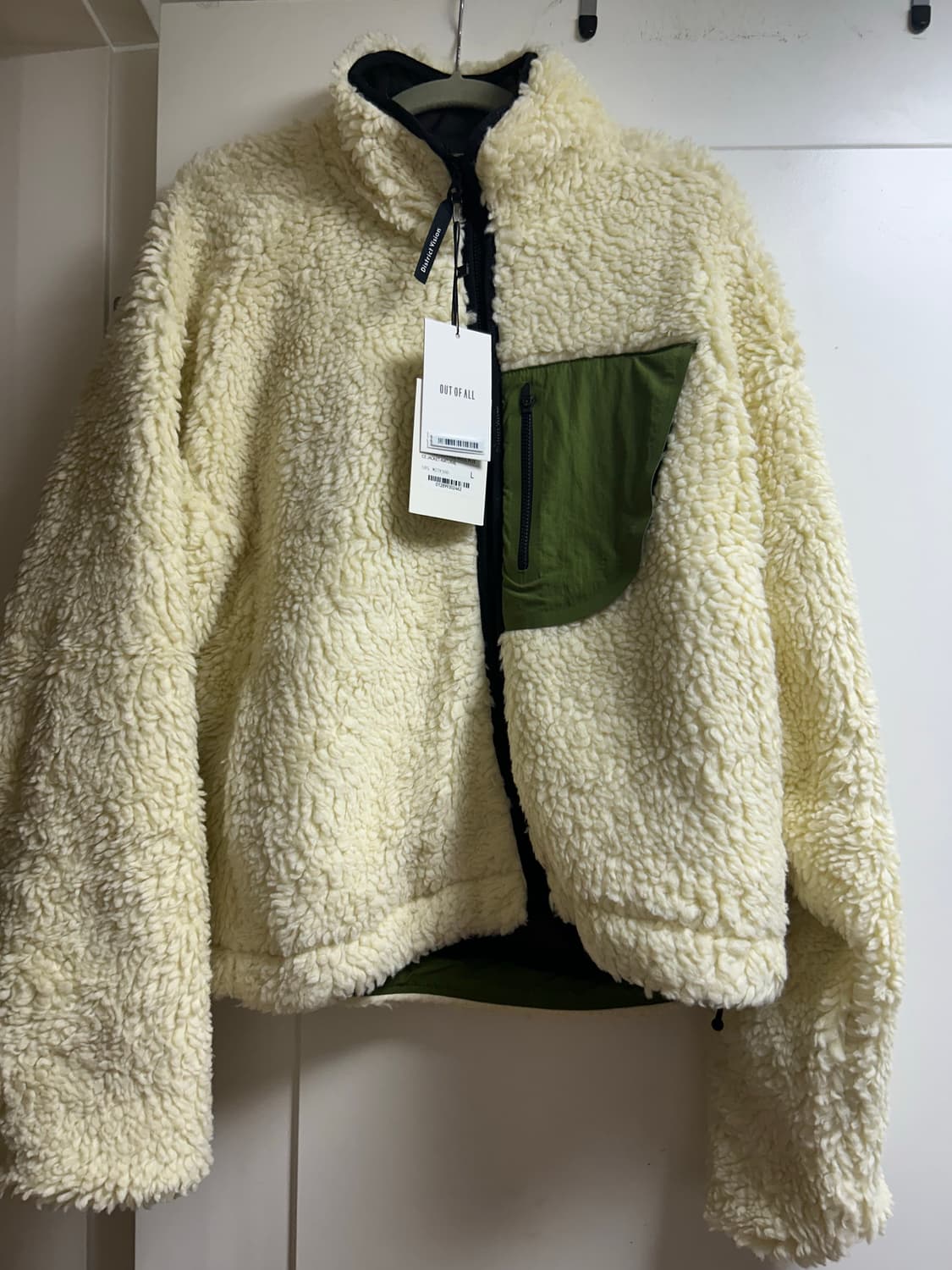 디스트릭비젼 새옷 뽀글이 플리스 자켓 라지 상품이미지1