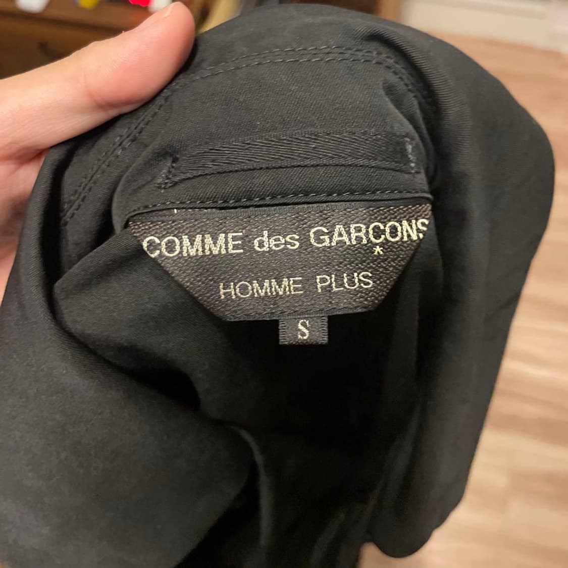 꼼데가르송 옴므플러스 1998 인사이드 아웃기 자켓 상품이미지3