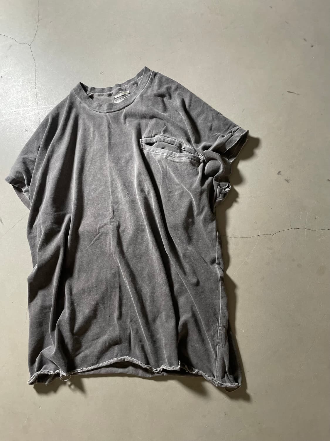 KZ Atelier  Washed Pocket T-shirt 상품이미지2