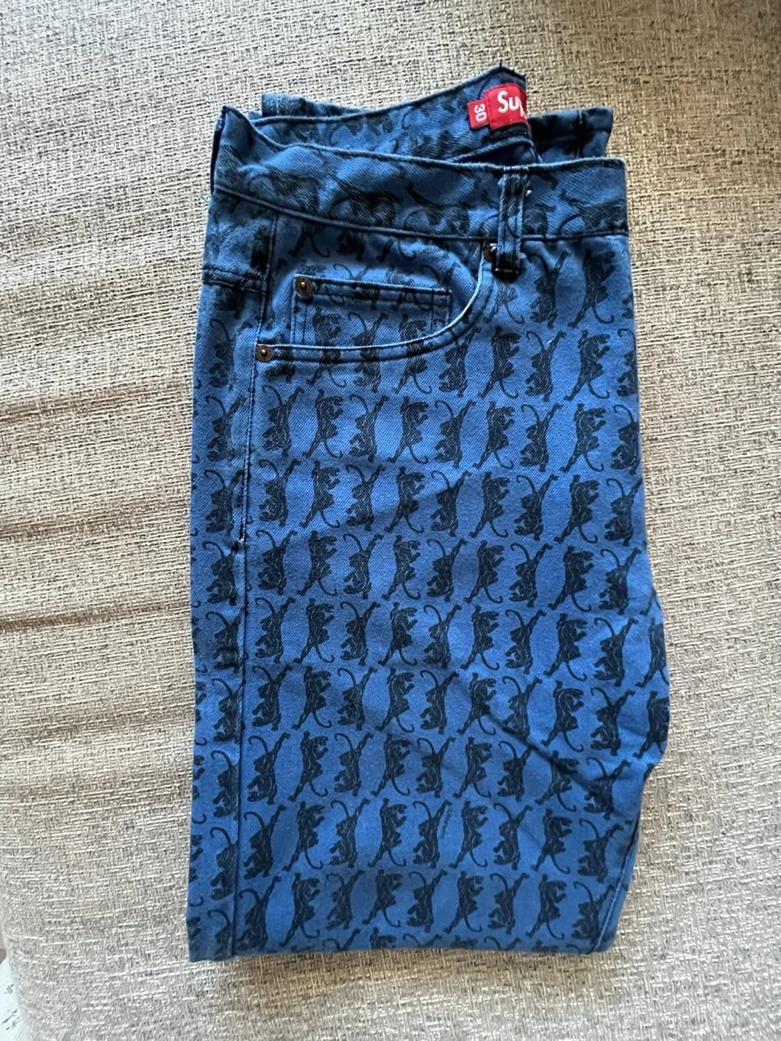 슈프림 워시드 레귤러 진 상품이미지5