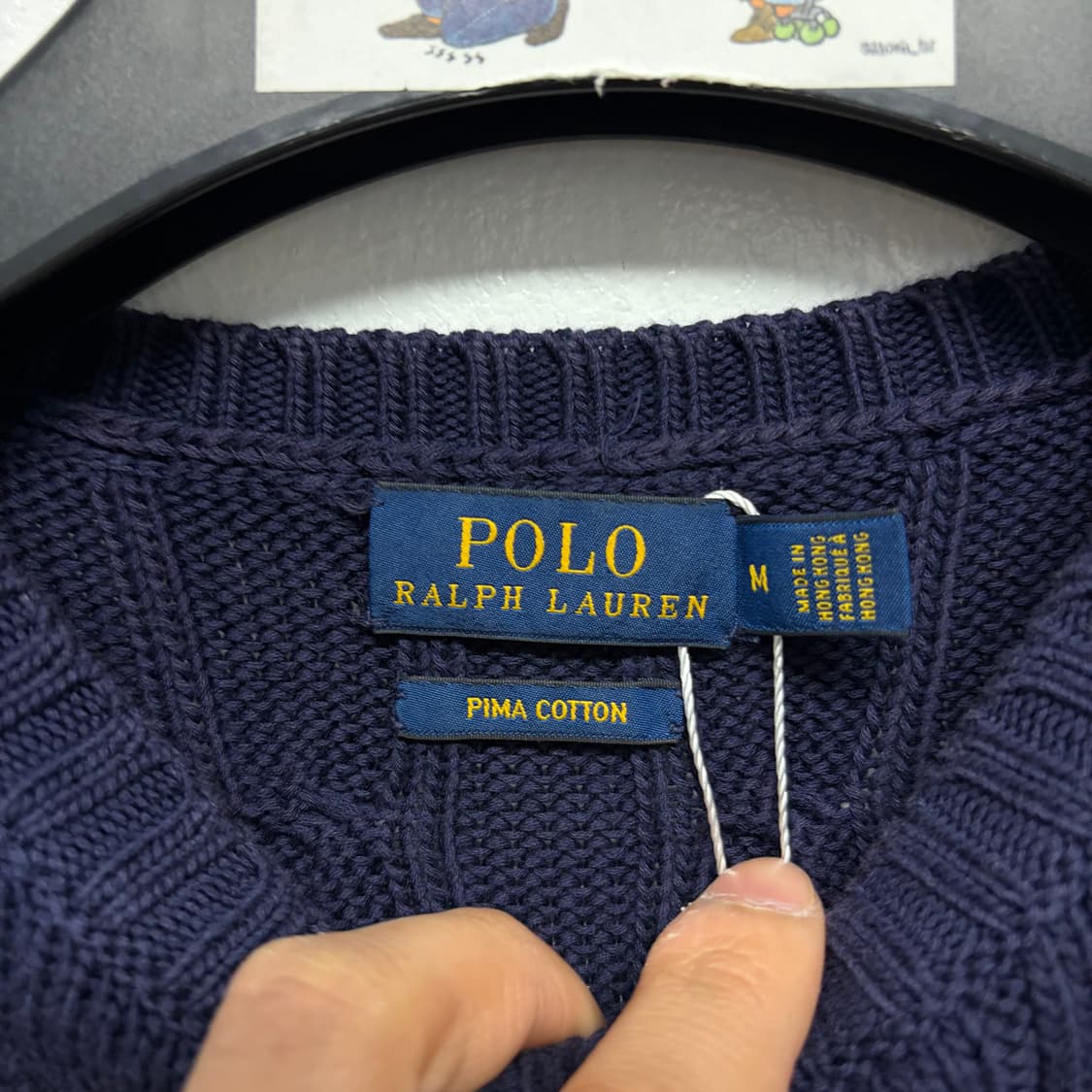 폴로 랄프로렌 케이블 반팔 니트 3 상품이미지4