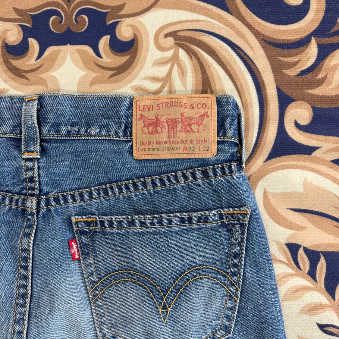 (32)00s 리바이스 Levis 아이코닉 타입원 데님팬츠 상품이미지2