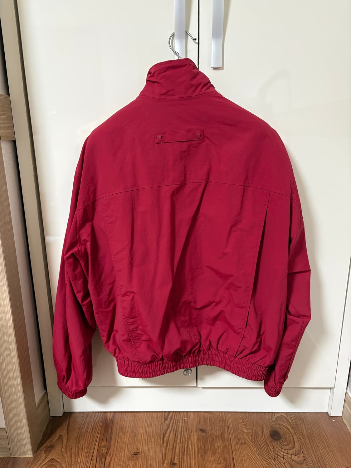 [M] 자라X챔피온 테크니컬 패치 자켓 레드 상품이미지3