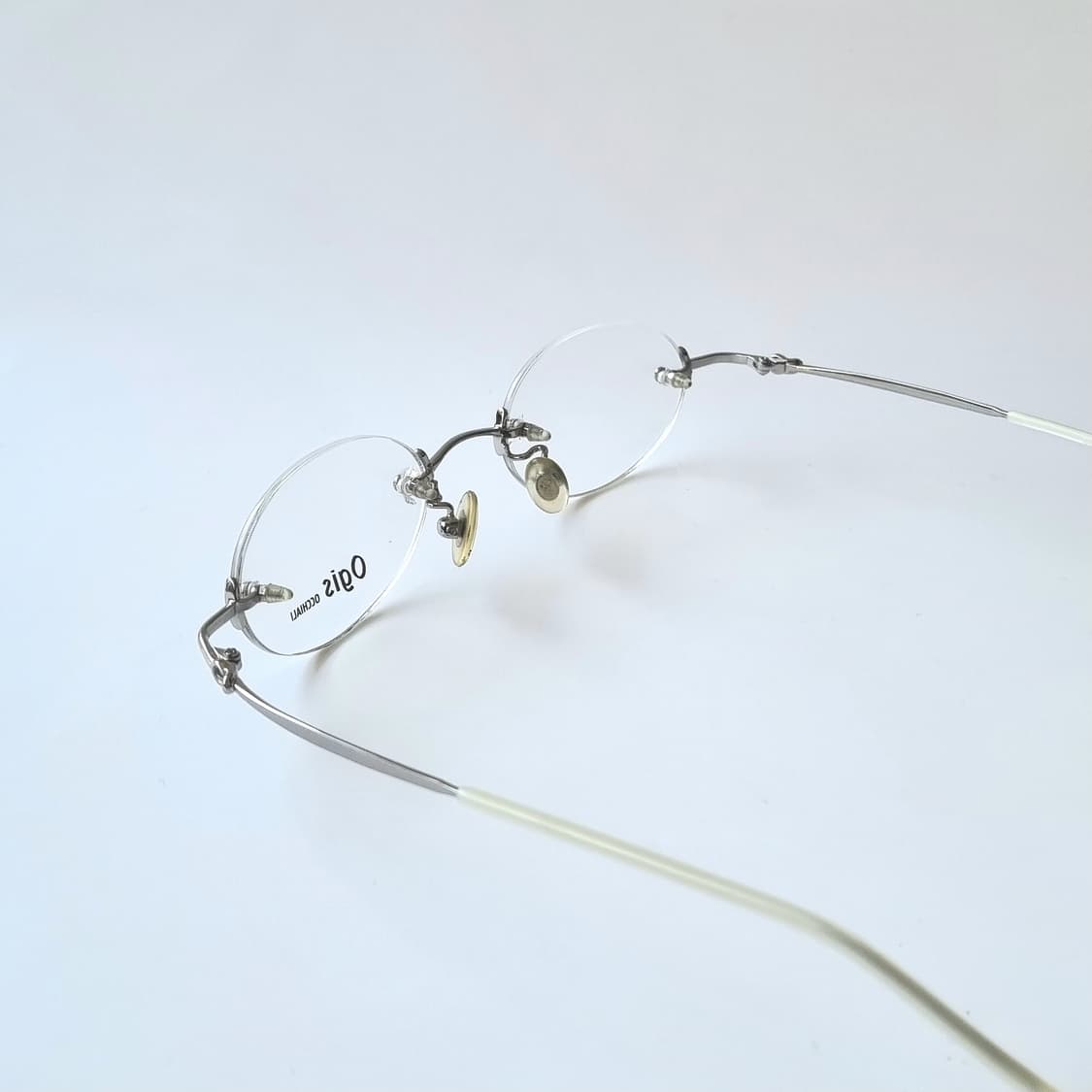 데드스탁 빈티지 오벌 무테 안경테 565 상품이미지5