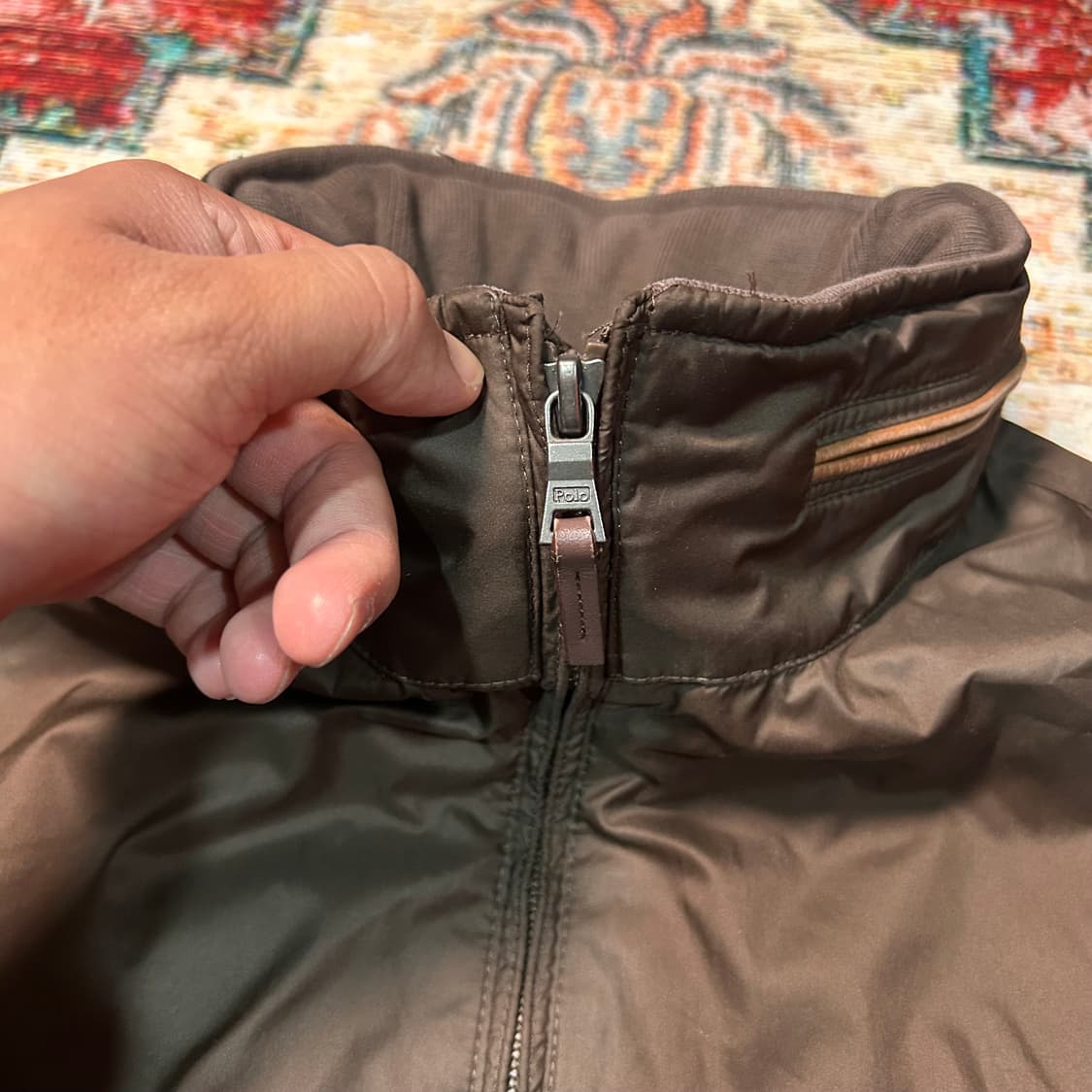 [XL] 폴로 랄프로렌 스몰포니 브라운 경량 자켓 상품이미지3