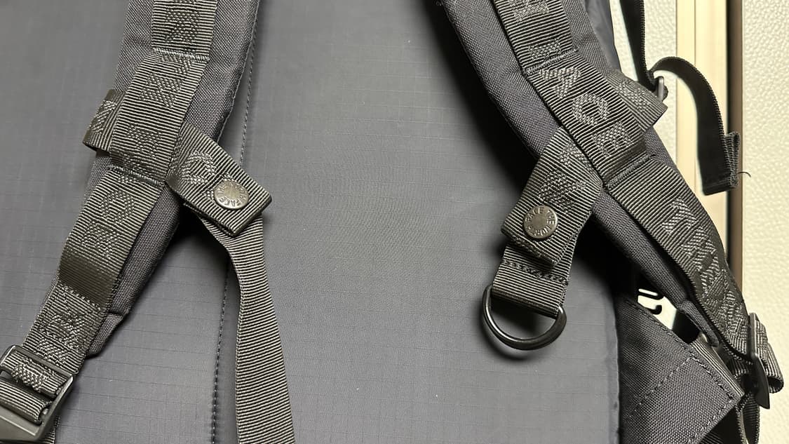 노스페이스 퍼플라벨 코듀라 나일론 데이팩 블랙 상품이미지3