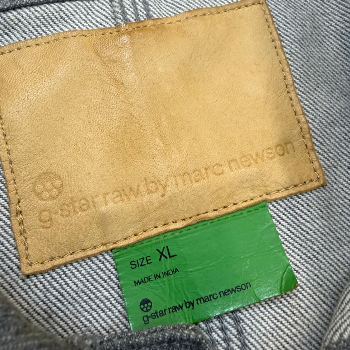 g-star raw by marc newson 지스타 데님 자켓 xl  상품이미지3