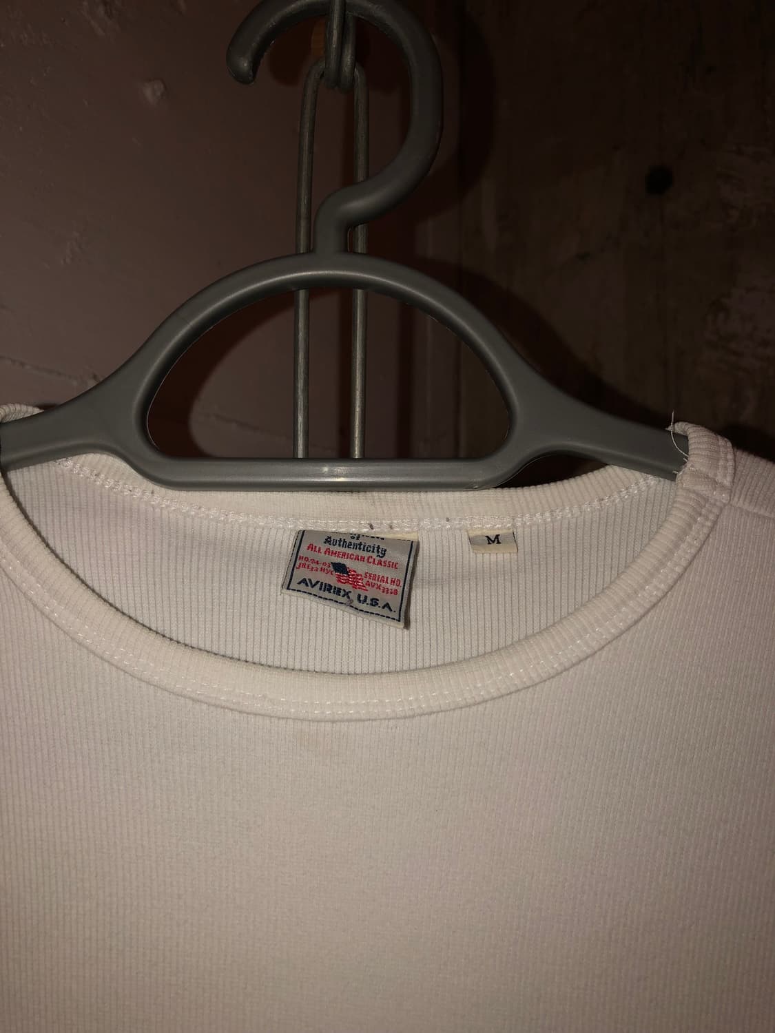 Avirex Daily Ribbed Crew Neck T-Shirt 상품이미지2