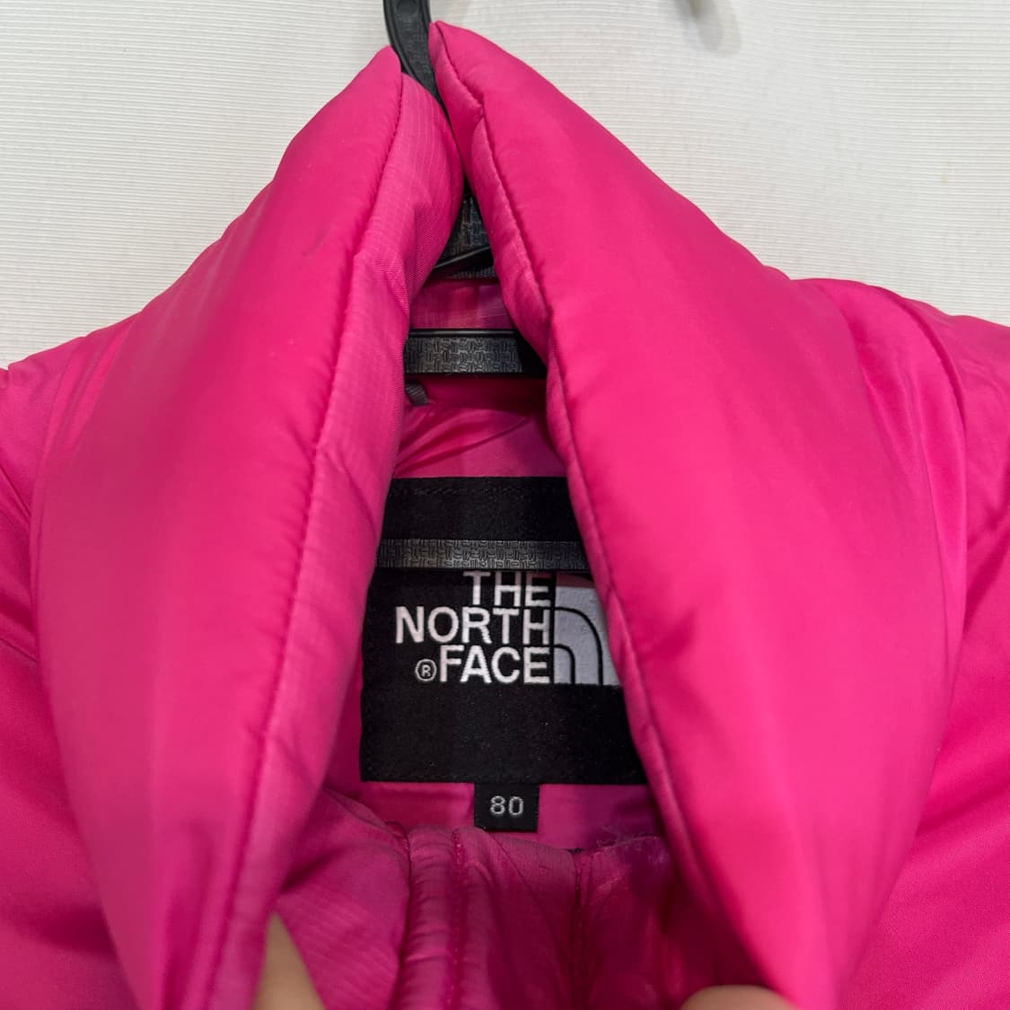 노스페이스 700 핫핑크 여성 패딩 조끼 S 상품이미지2