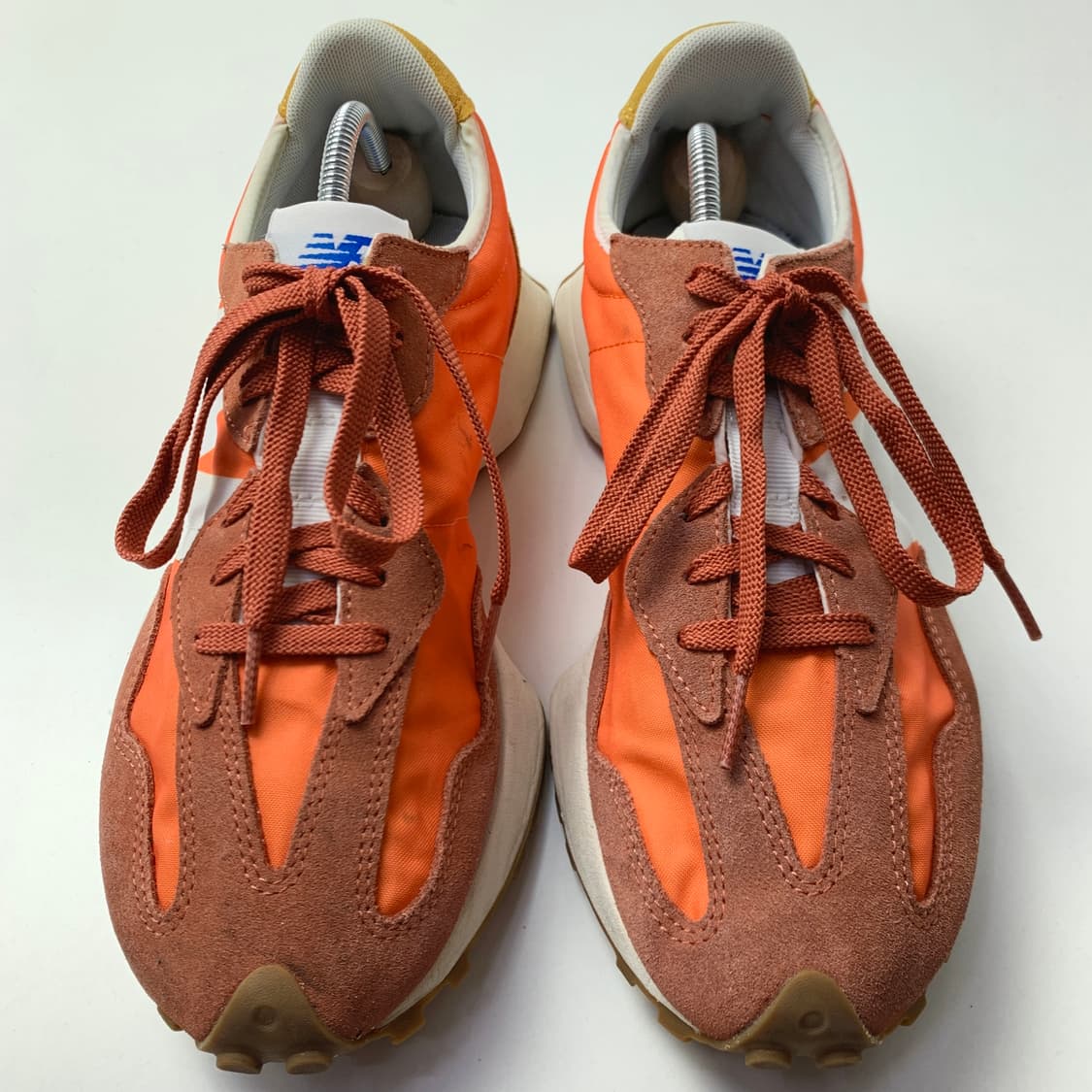 [270/정품] 뉴발란스 327 오렌지 운동화 신발
 상품이미지2