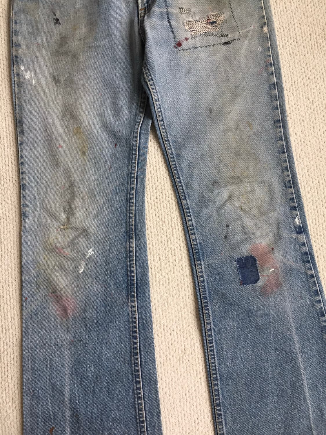 70-80‘s levis 리바이스 517 66사양 오렌지탭 상품이미지4