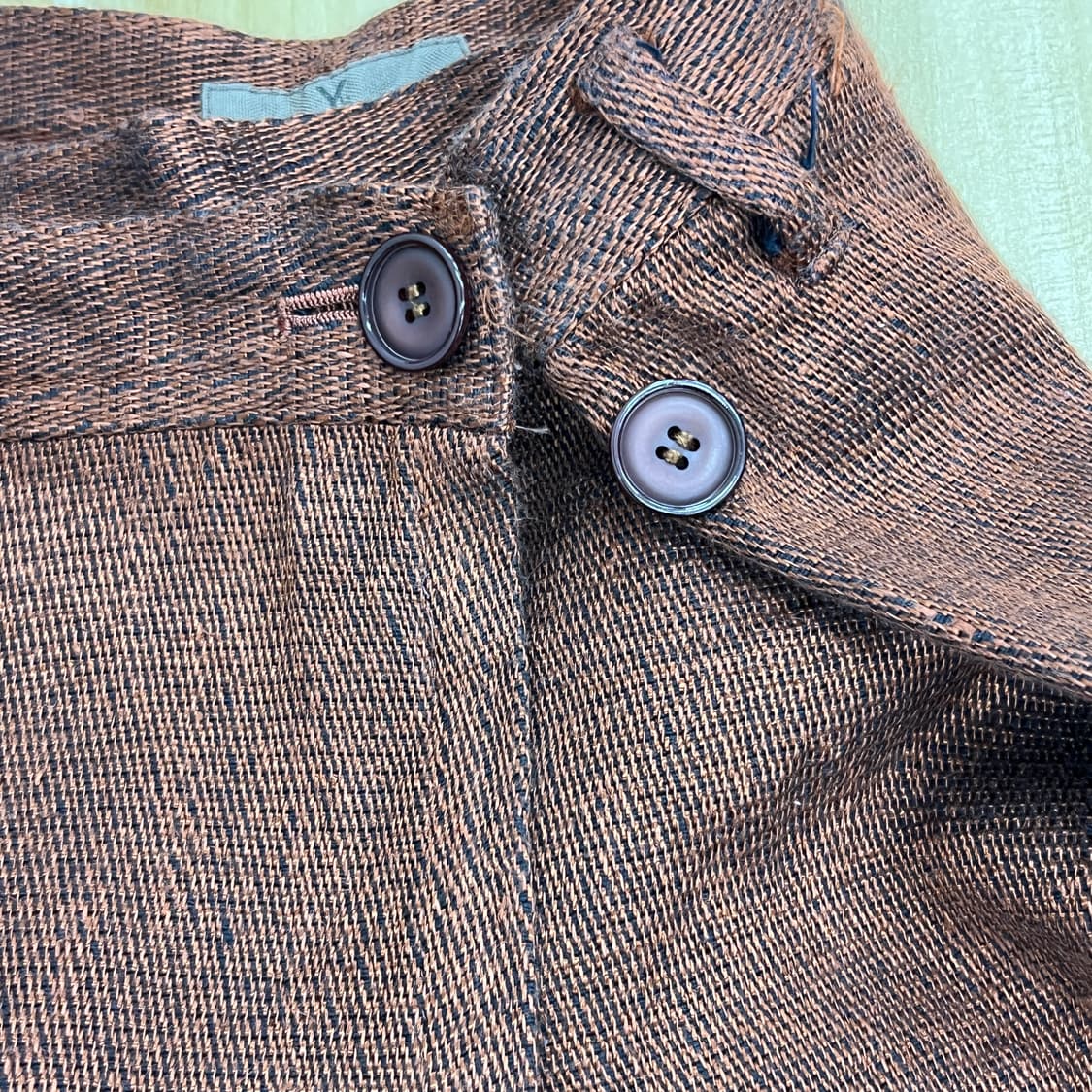 90's Y's 요지야마모토 린넨 롱 스커트  상품이미지7