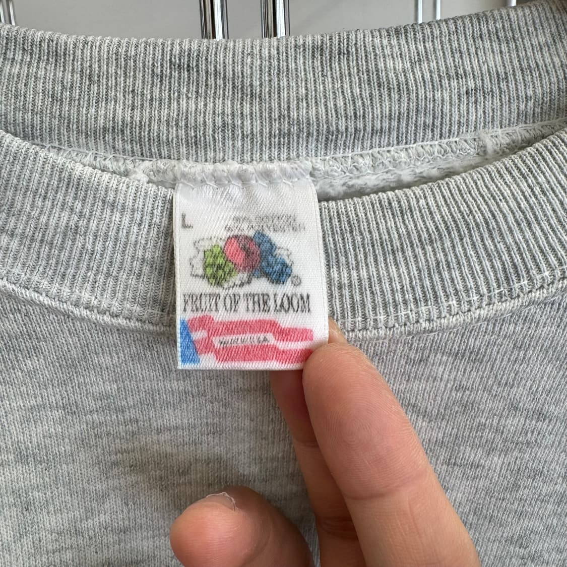 90s 프룻오브더룸 늑대무리 스웻셔츠 맨투맨 made in USA (L) 상품이미지5