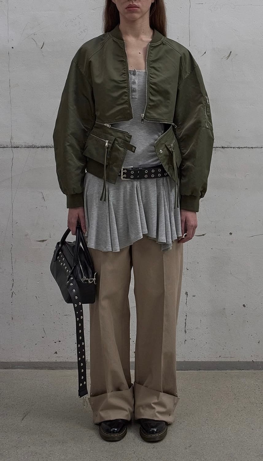 LCDC  DETACHABLE-POCKET BLOUSON JACKET 상품이미지3