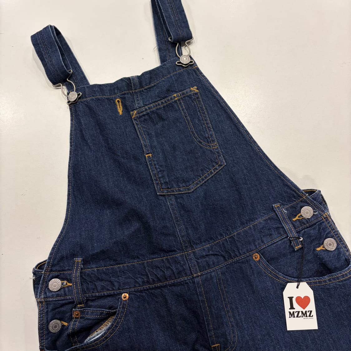 [S] 리바이스 우먼 레귤러 데님 멜빵바지 오버롤 B432 상품이미지3