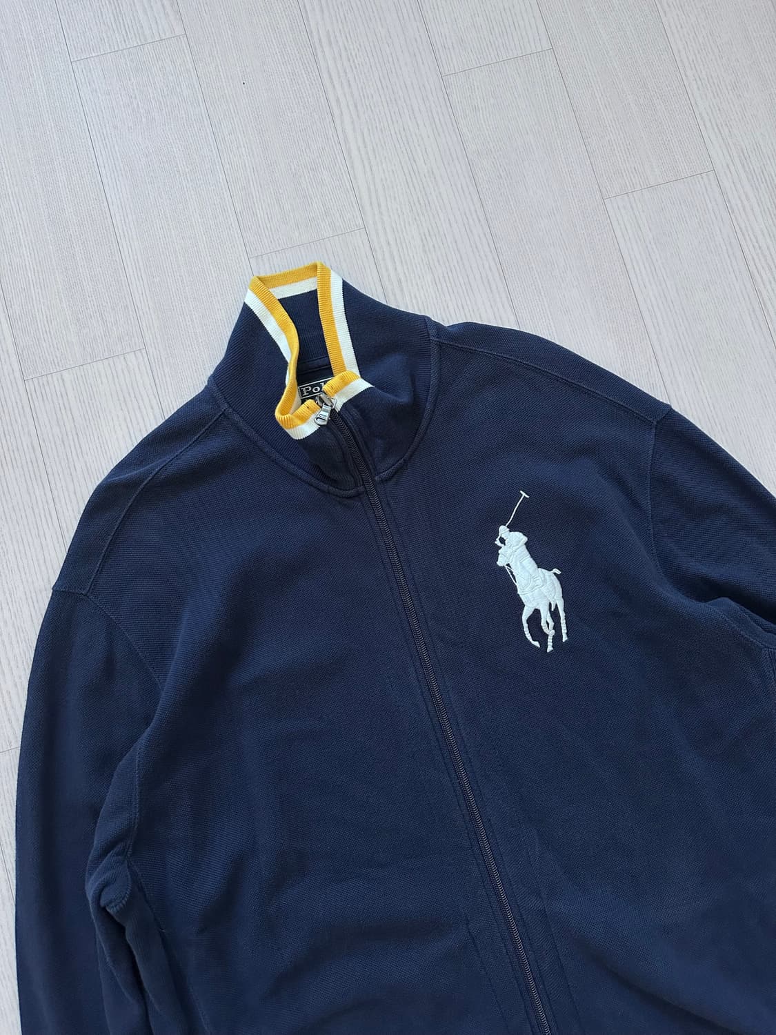 폴로 랄프로렌 빅포니로고 코튼 네이비 집업 상품이미지6