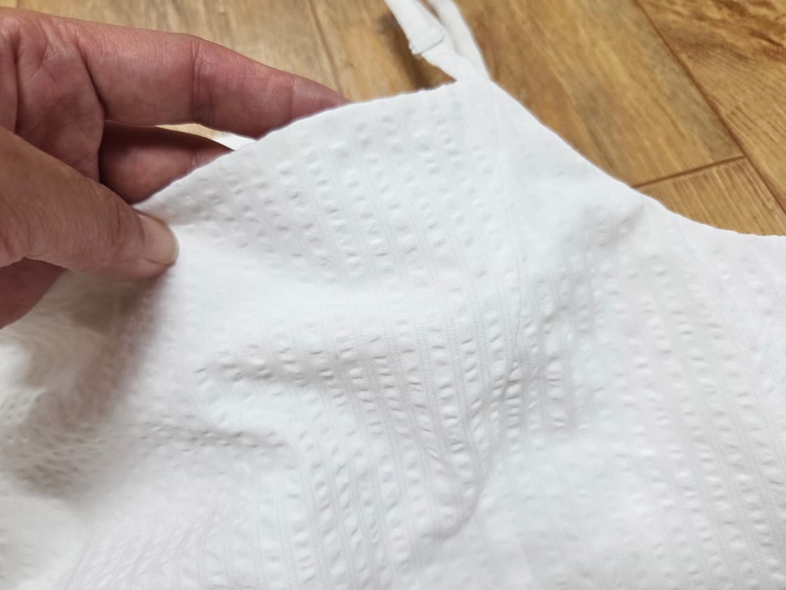 룩캐스트(LOOKCAST) 제인 시어서커 스트라이프 원피스 66 새상품 상품이미지6