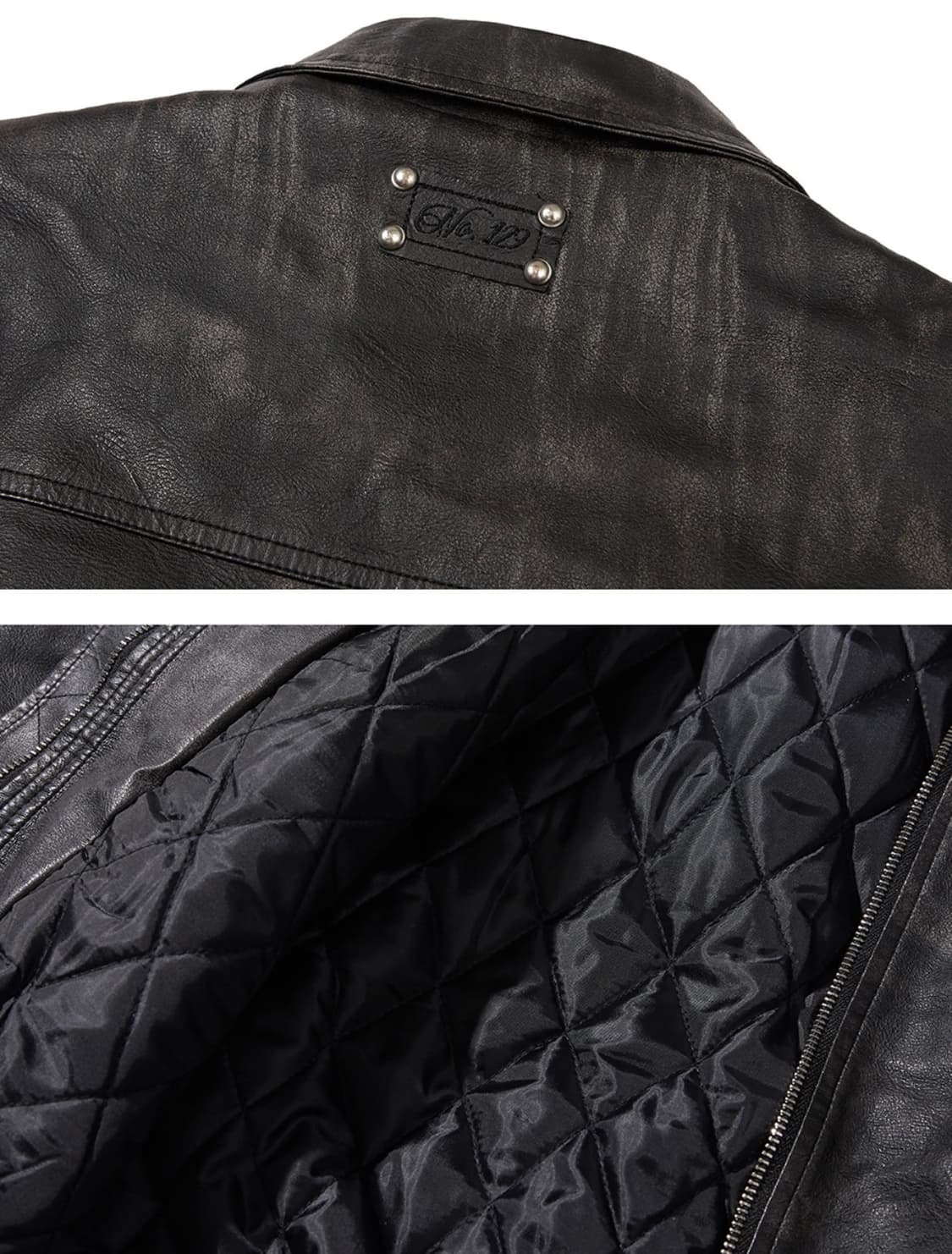 일리고 레더 자켓 M 상품이미지2