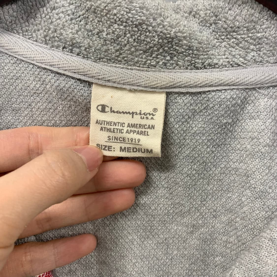 챔피온 usa 그레이 플리스 트랙탑 상품이미지8