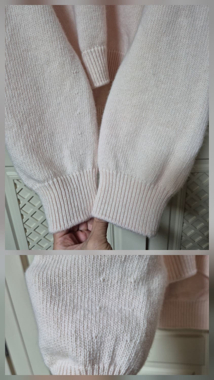 드보네(D'BONE) 캐시미어 혼방 홀가먼트 니트(25FW) 상품이미지7