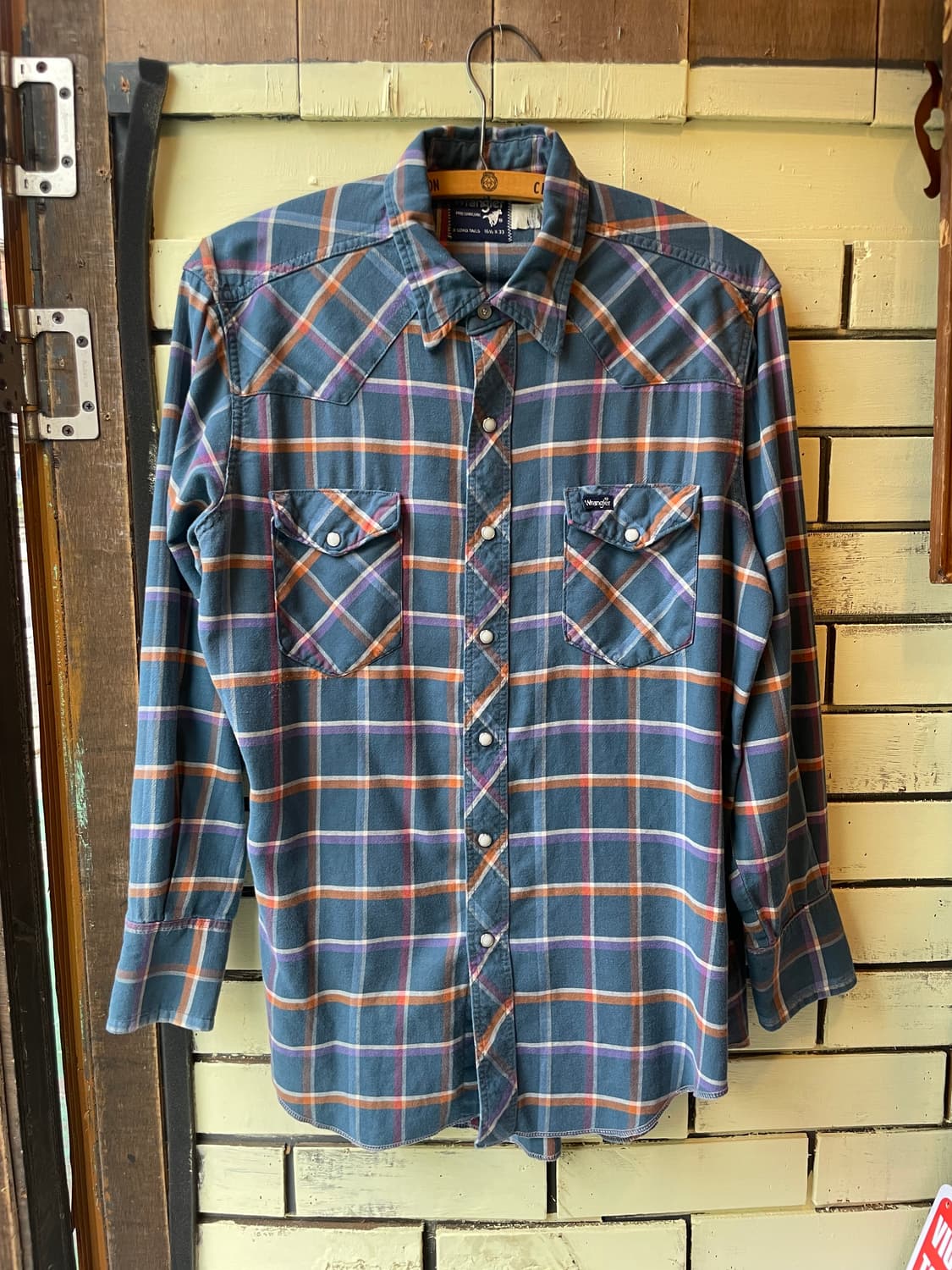 1980-90's Vintage Wrangler Western Shirt 상품이미지1