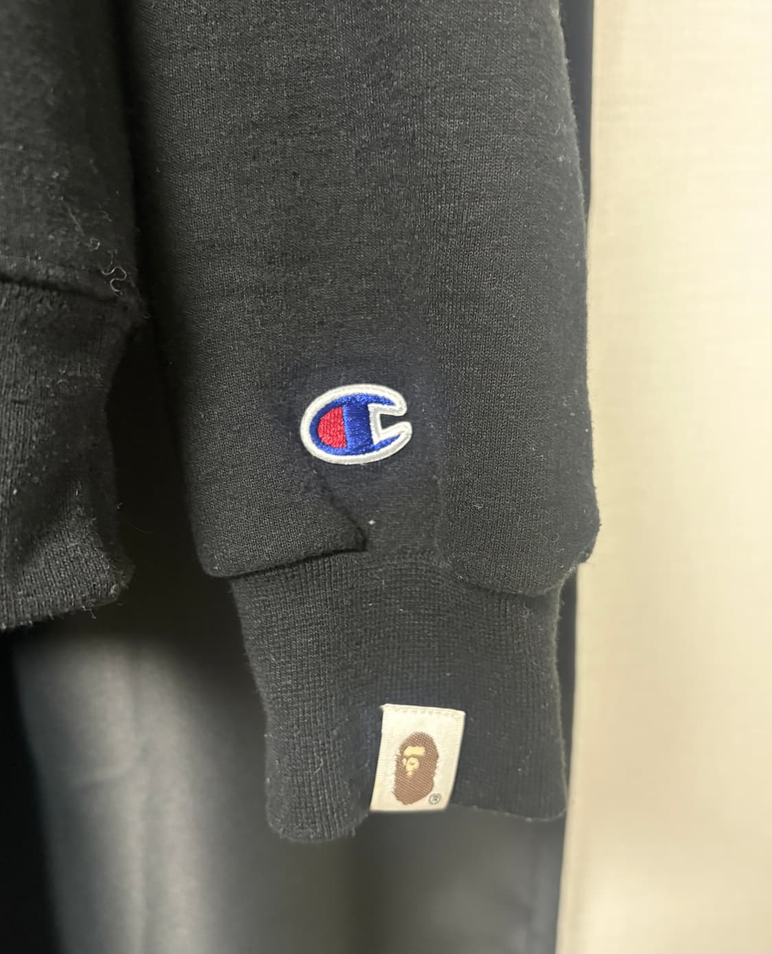 베이프(bape) x 챔피온 후드티 상품이미지3