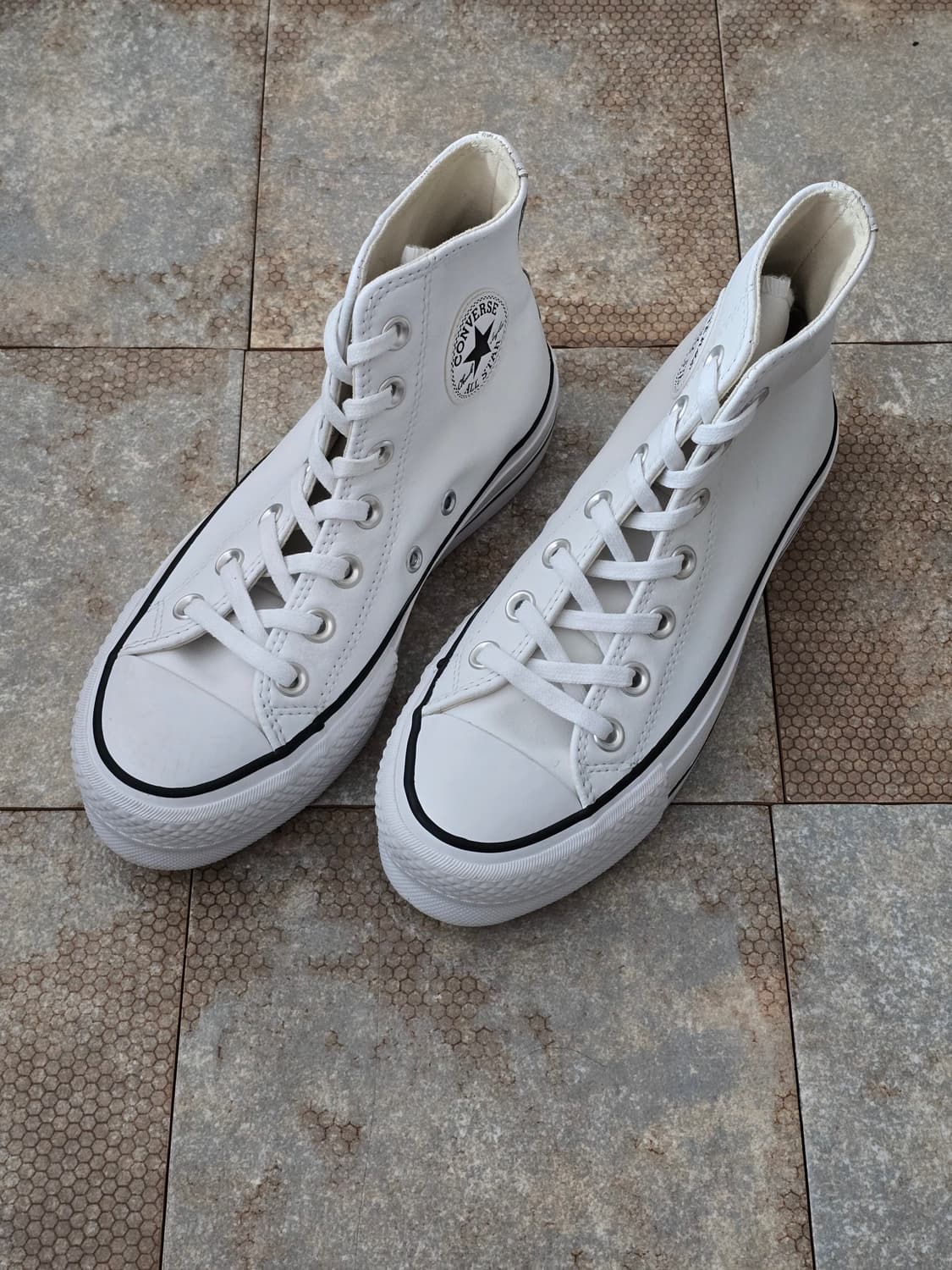 (220)컨버스 척테일러 올스타 리프트 레더 하이 상품이미지1