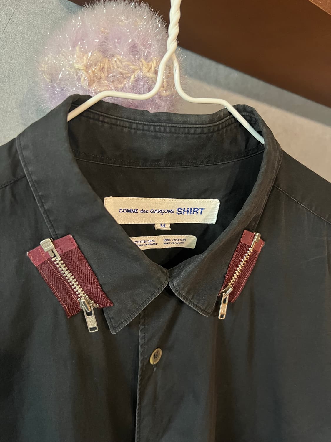 꼼데가르송 아카이브 집 카라 셔츠 comme des garcons 상품이미지2