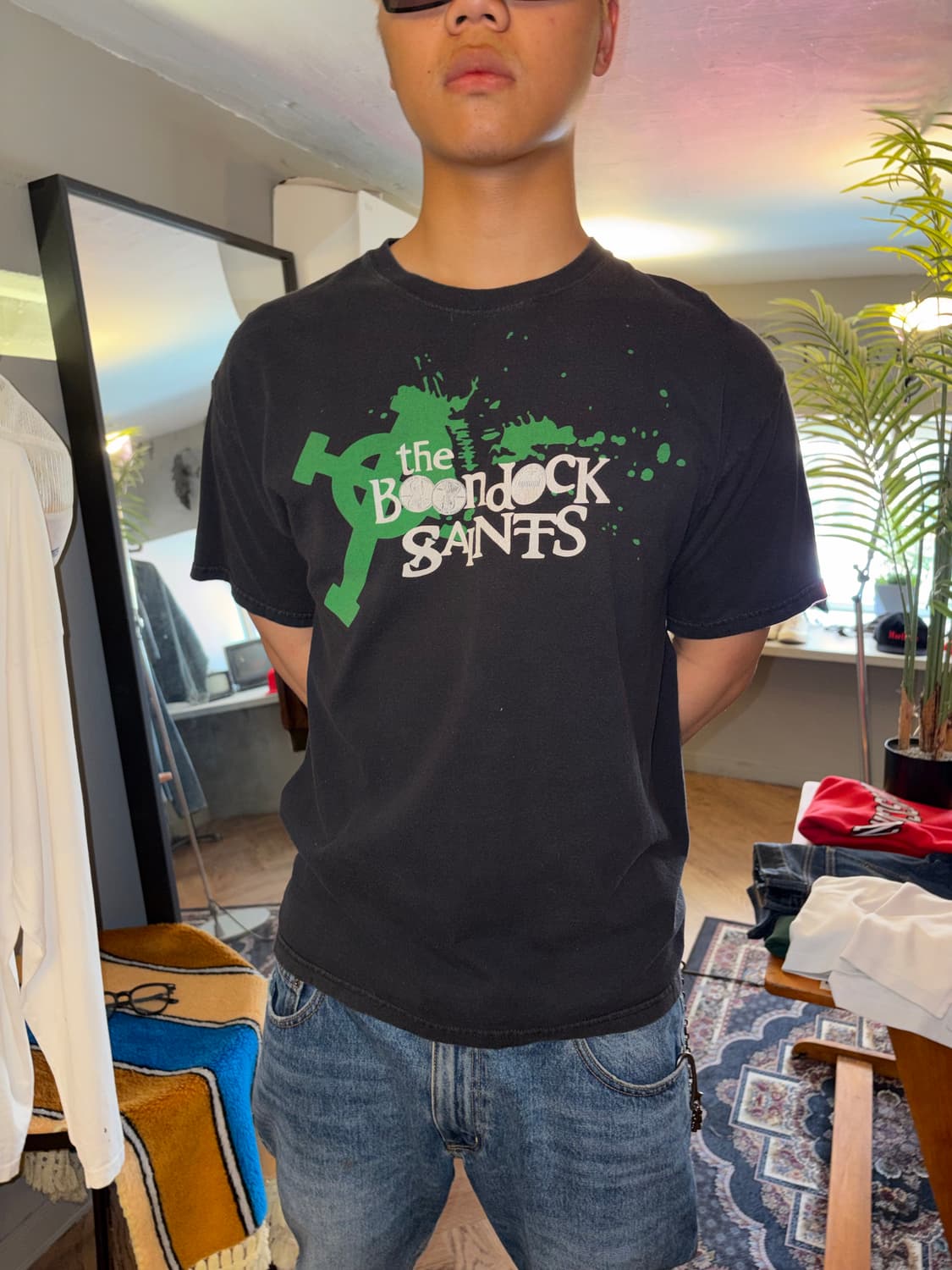90‘s The Boondock Saints promo print T-s 상품이미지4