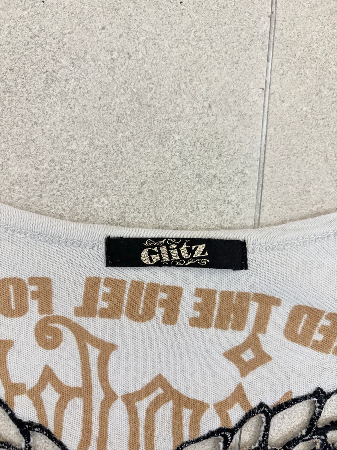 Glitz 시스루 날개 반팔 상품이미지8