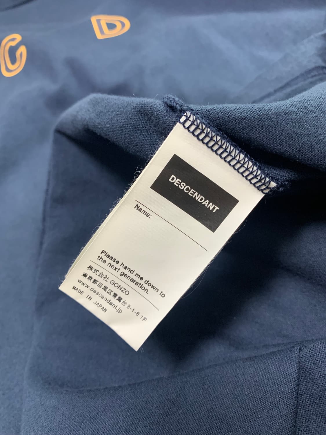 DESCENDANT BARKLEY CREW NECK SS (3) 상품이미지5