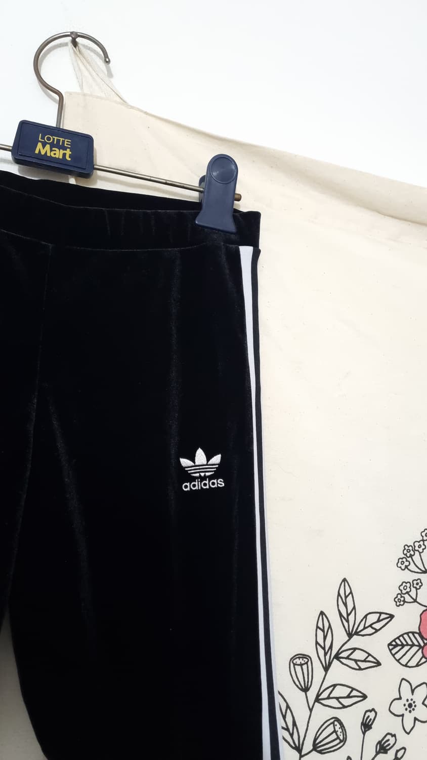 PAKAIAN adidas 벨벳 레깅스 S 상품이미지3