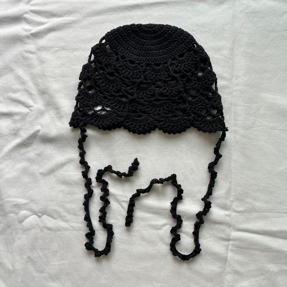 perverze scalloped crochet headdress 상품이미지2