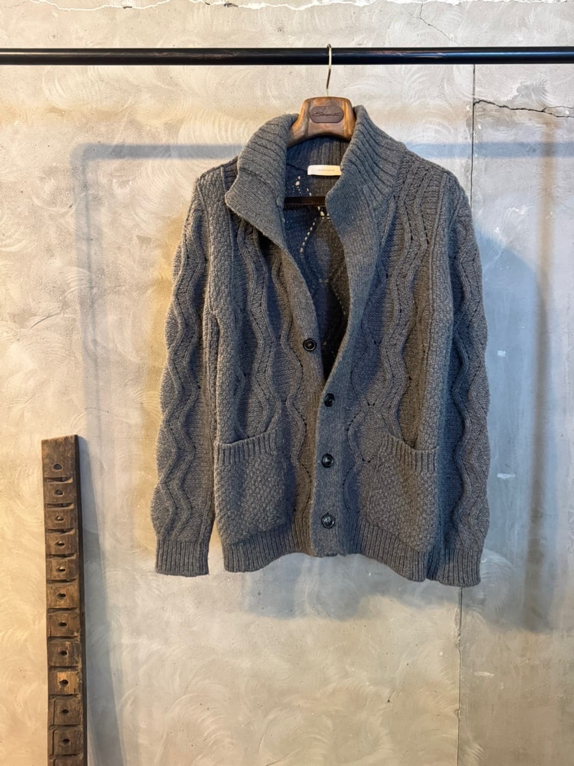 마리오 그리포니 노르딕 숄칼라 가디건 100 상품이미지8