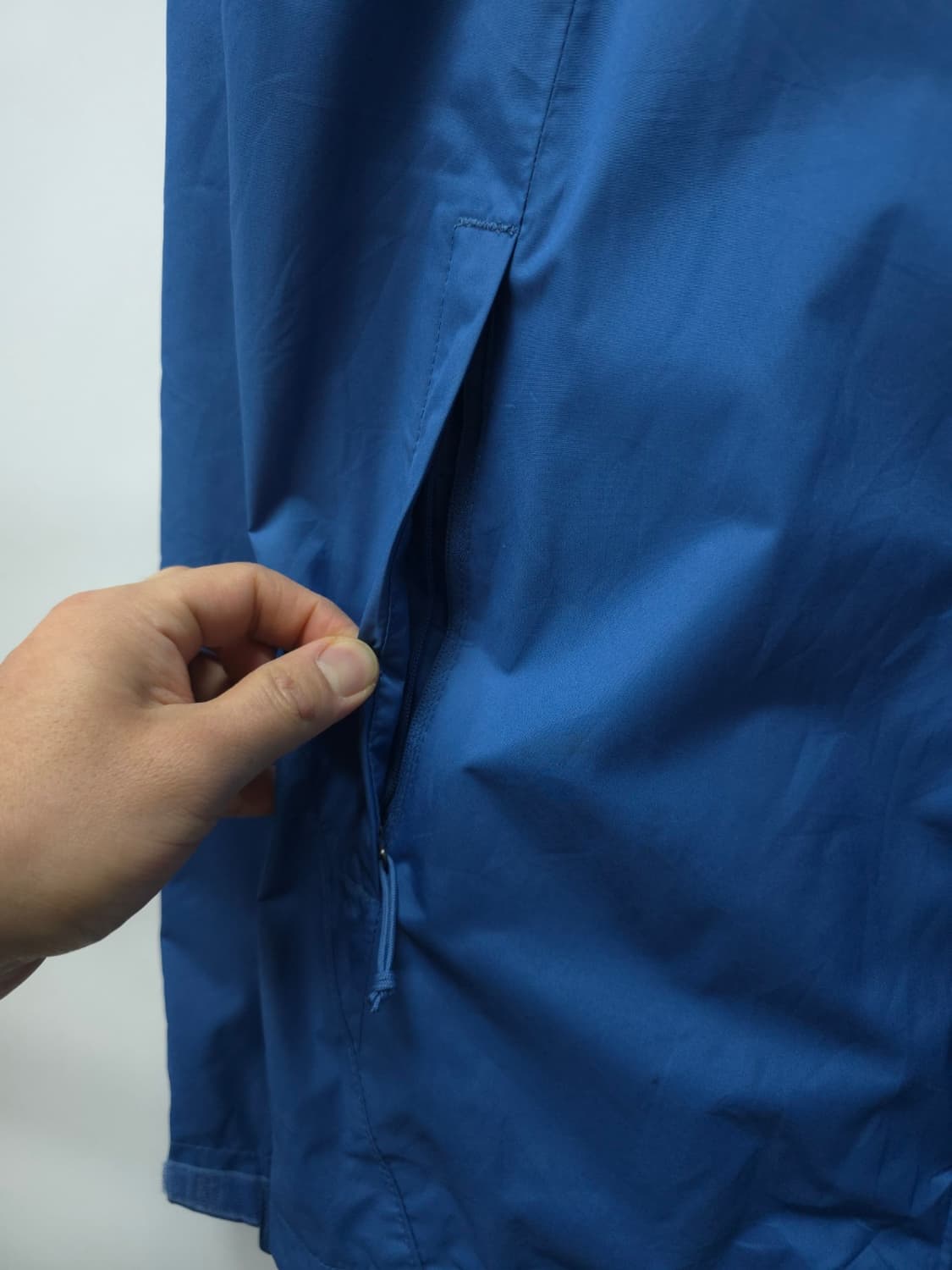 노스페이스 남성 블루 후드 바람막이 (95) 상품이미지5