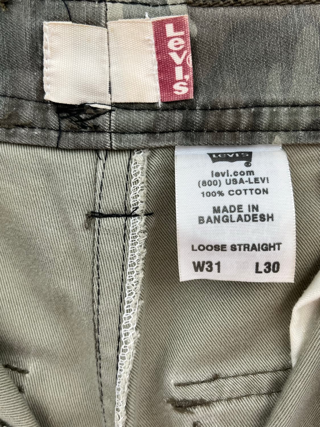 리바이스 카모플라주 카고 팬츠  상품이미지10