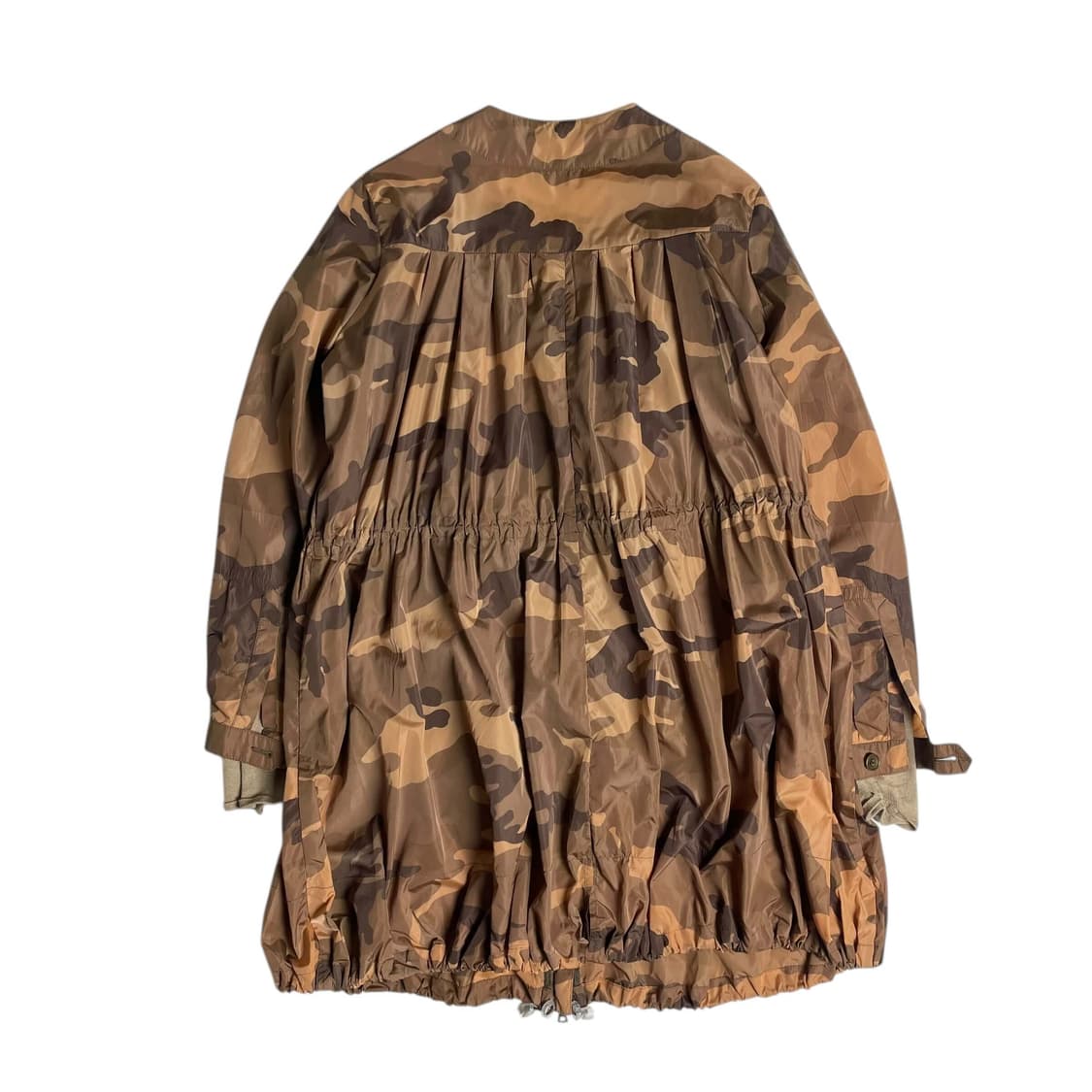 Ruzzo 셔링 밀리터리 나일론 코트 (italy)   상품이미지6