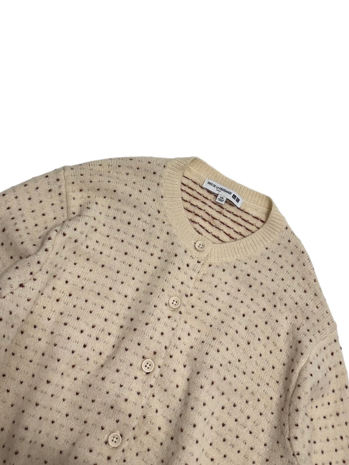 유니클로 X 이네스 노르딕 니트 가디건 상품이미지2